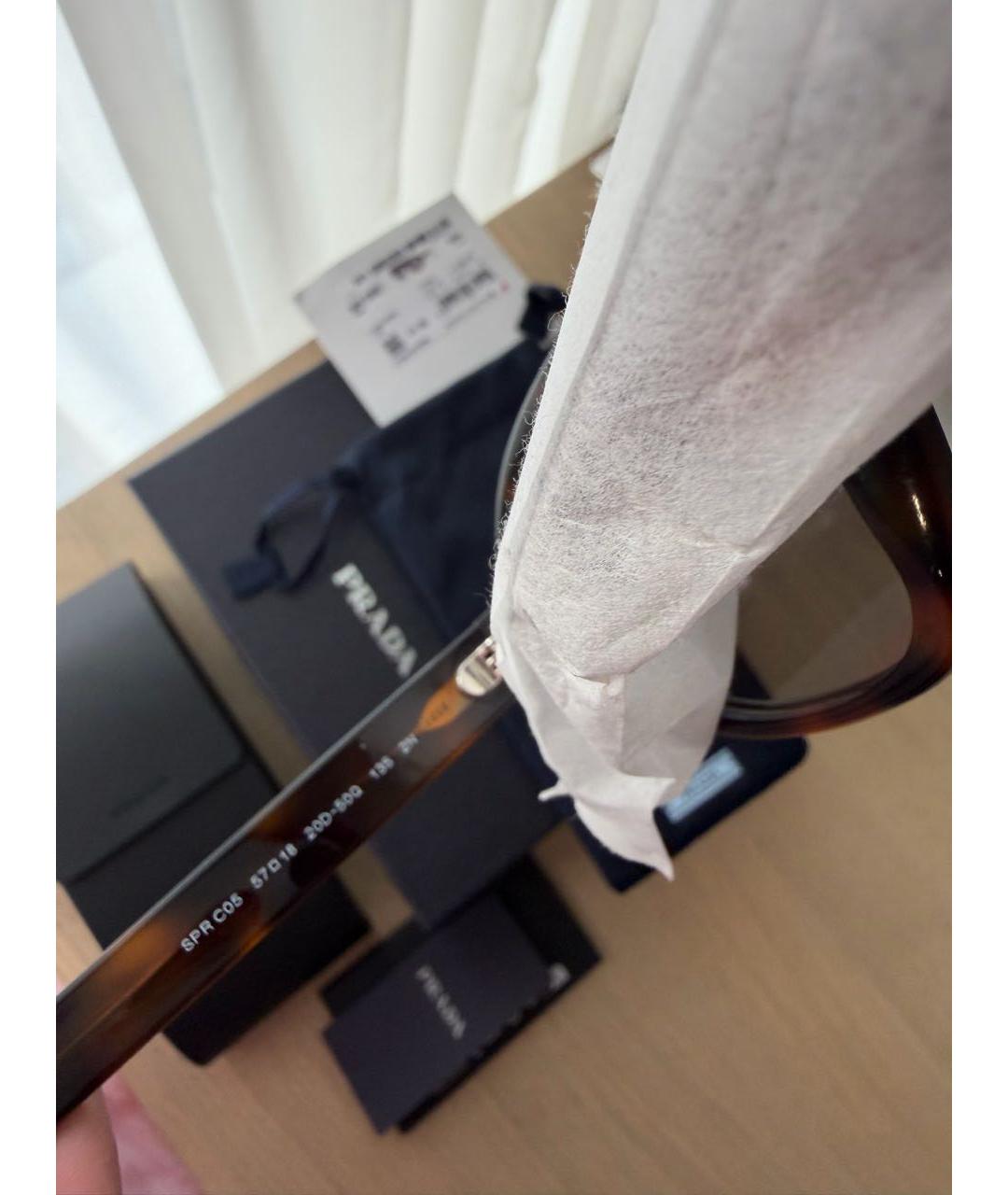 PRADA Пластиковые солнцезащитные очки, фото 6