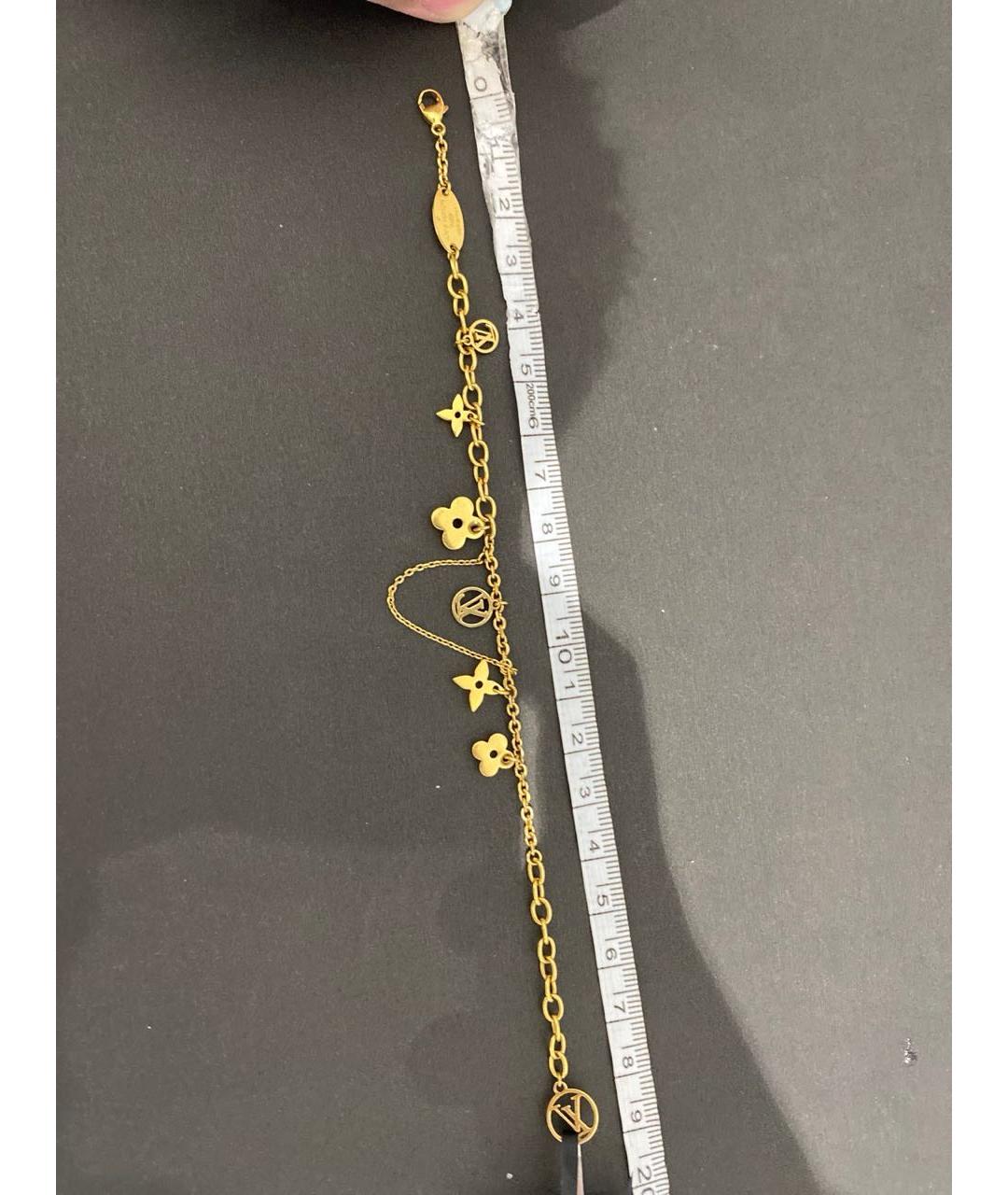 LOUIS VUITTON Золотой браслет, фото 6