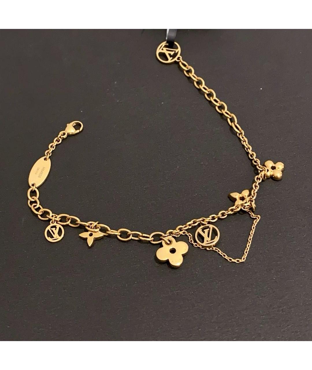 LOUIS VUITTON Золотой браслет, фото 3
