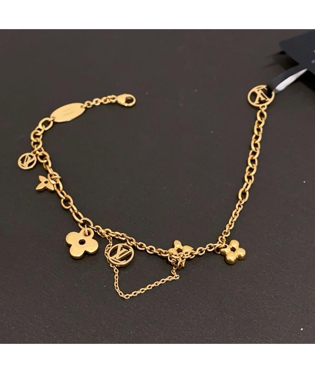 LOUIS VUITTON Золотой браслет, фото 5