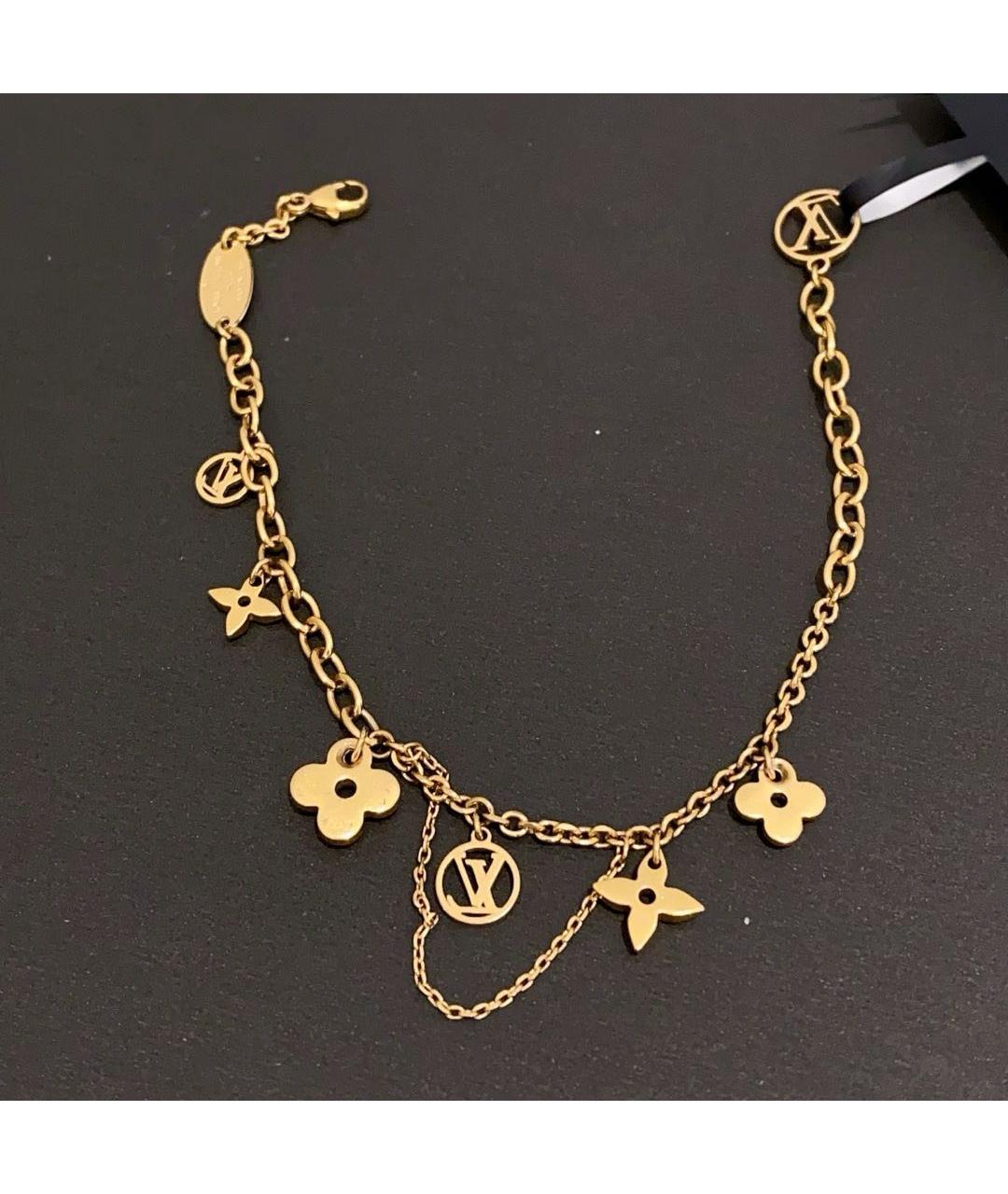 LOUIS VUITTON Золотой браслет, фото 7