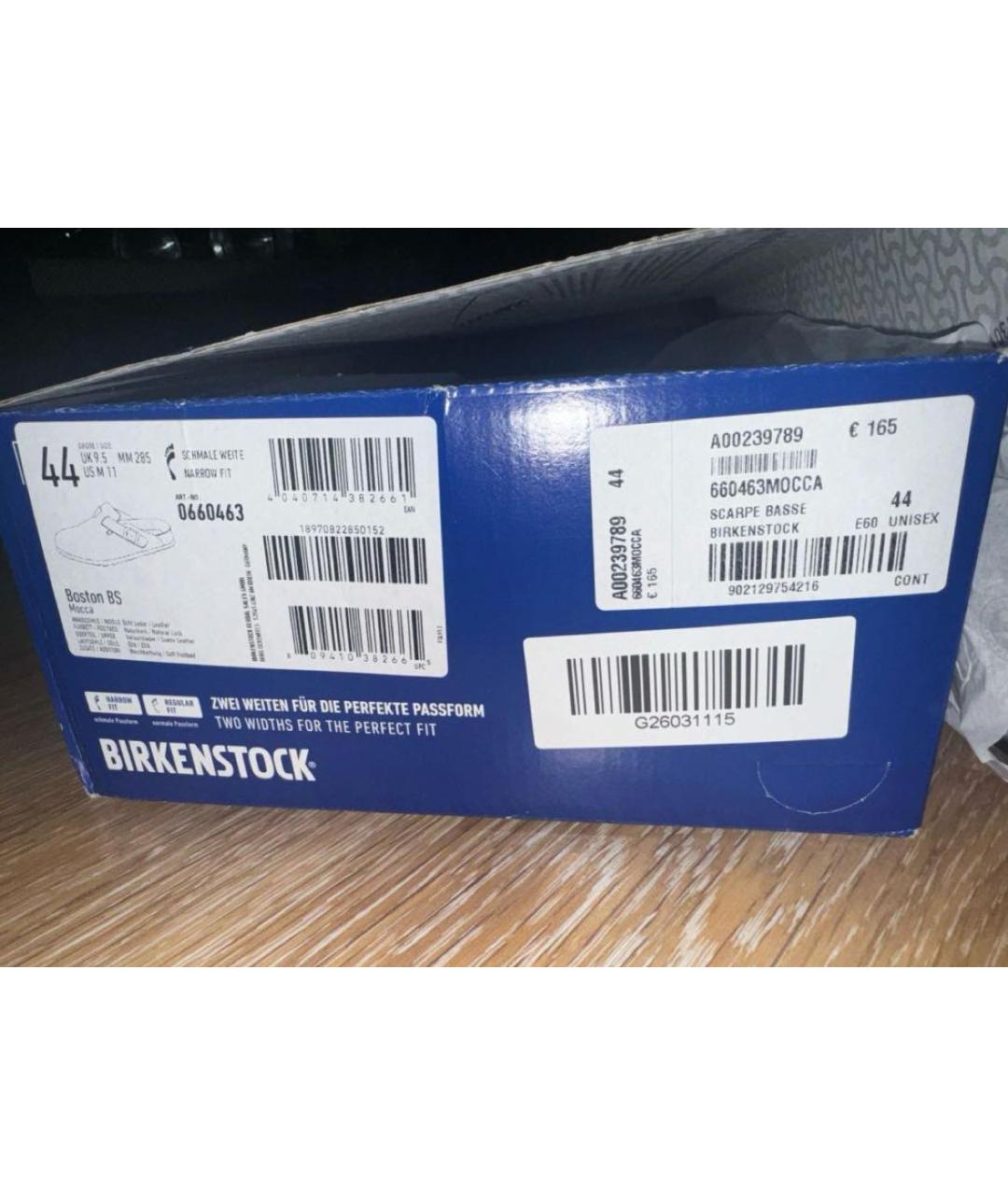 BIRKENSTOCK Коричневые замшевые сандалии, фото 7