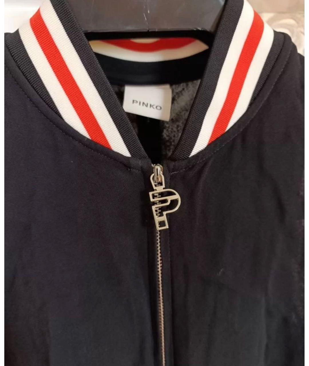 PINKO Черный вискозный комбинезон, фото 3