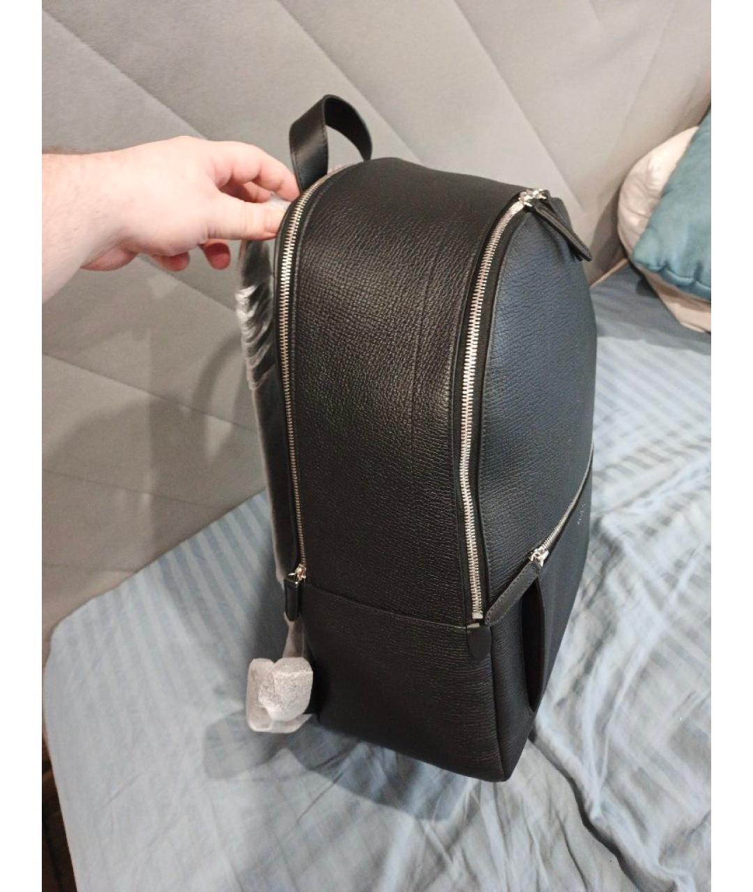 SMYTHSON Черный рюкзак из экзотической кожи, фото 2