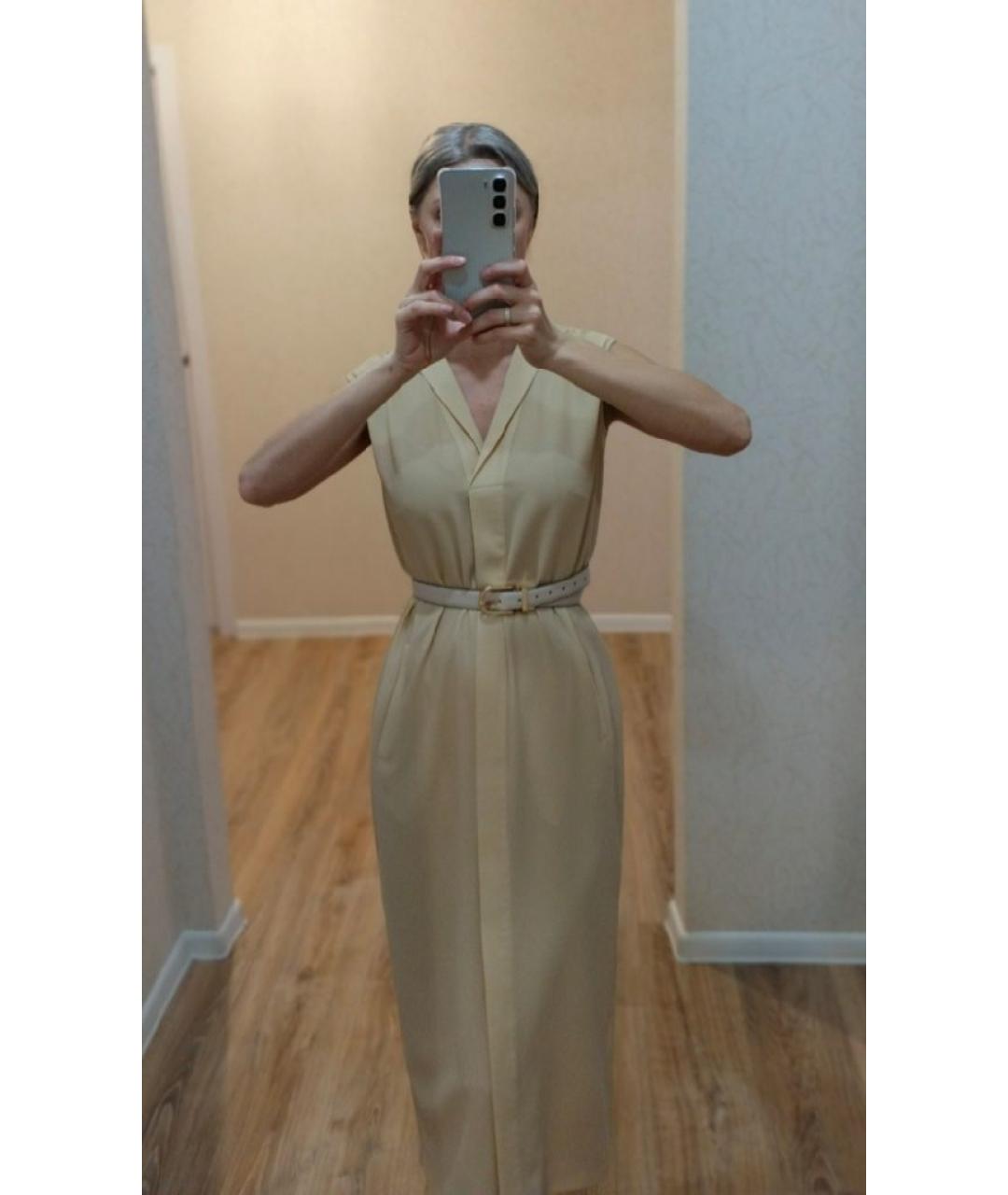 12 STOREEZ Бежевое повседневное платье, фото 5