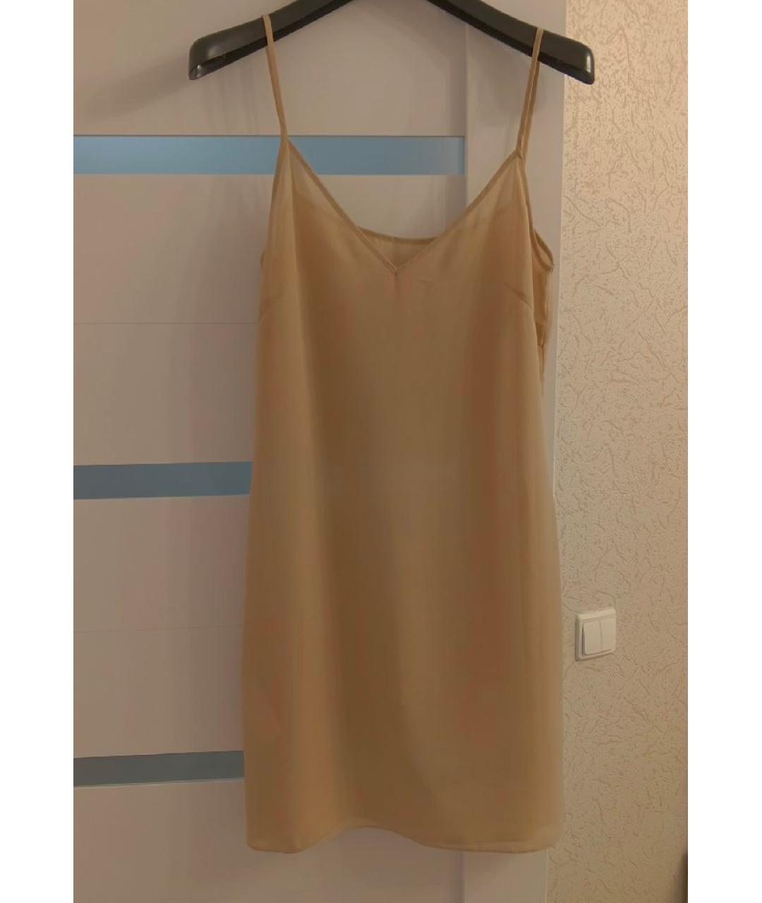 12 STOREEZ Бежевое повседневное платье, фото 7