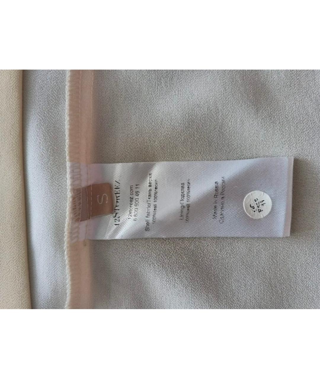 12 STOREEZ Бежевое повседневное платье, фото 4