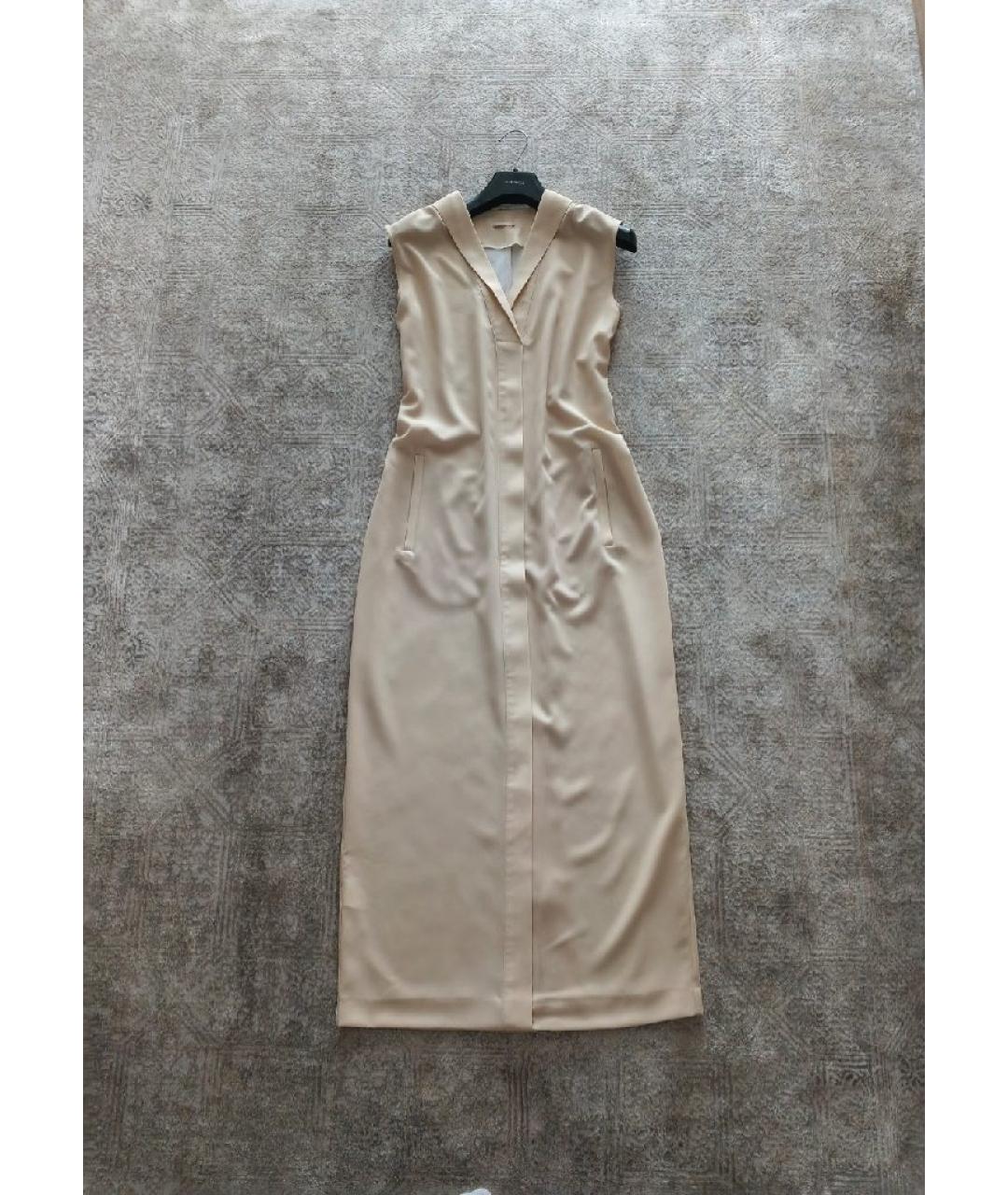 12 STOREEZ Бежевое повседневное платье, фото 10