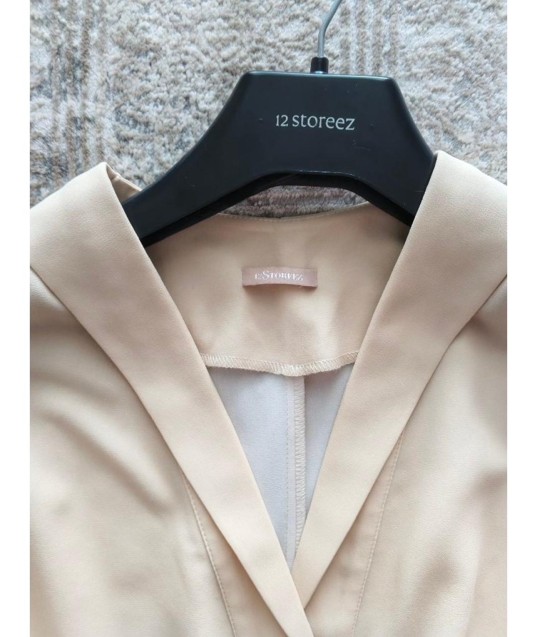 12 STOREEZ Бежевое повседневное платье, фото 3
