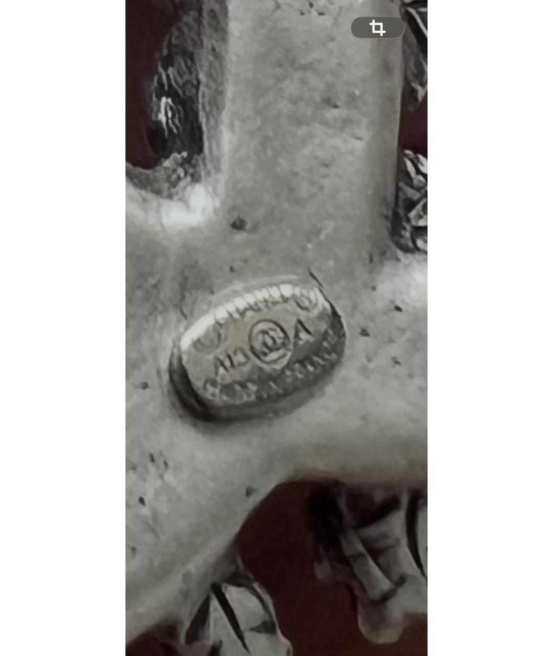 CHANEL Серебряная металлическая булавка / брошь, фото 6