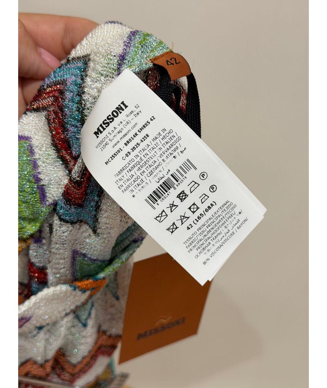 MISSONI Вискозные брюки широкие, фото 5