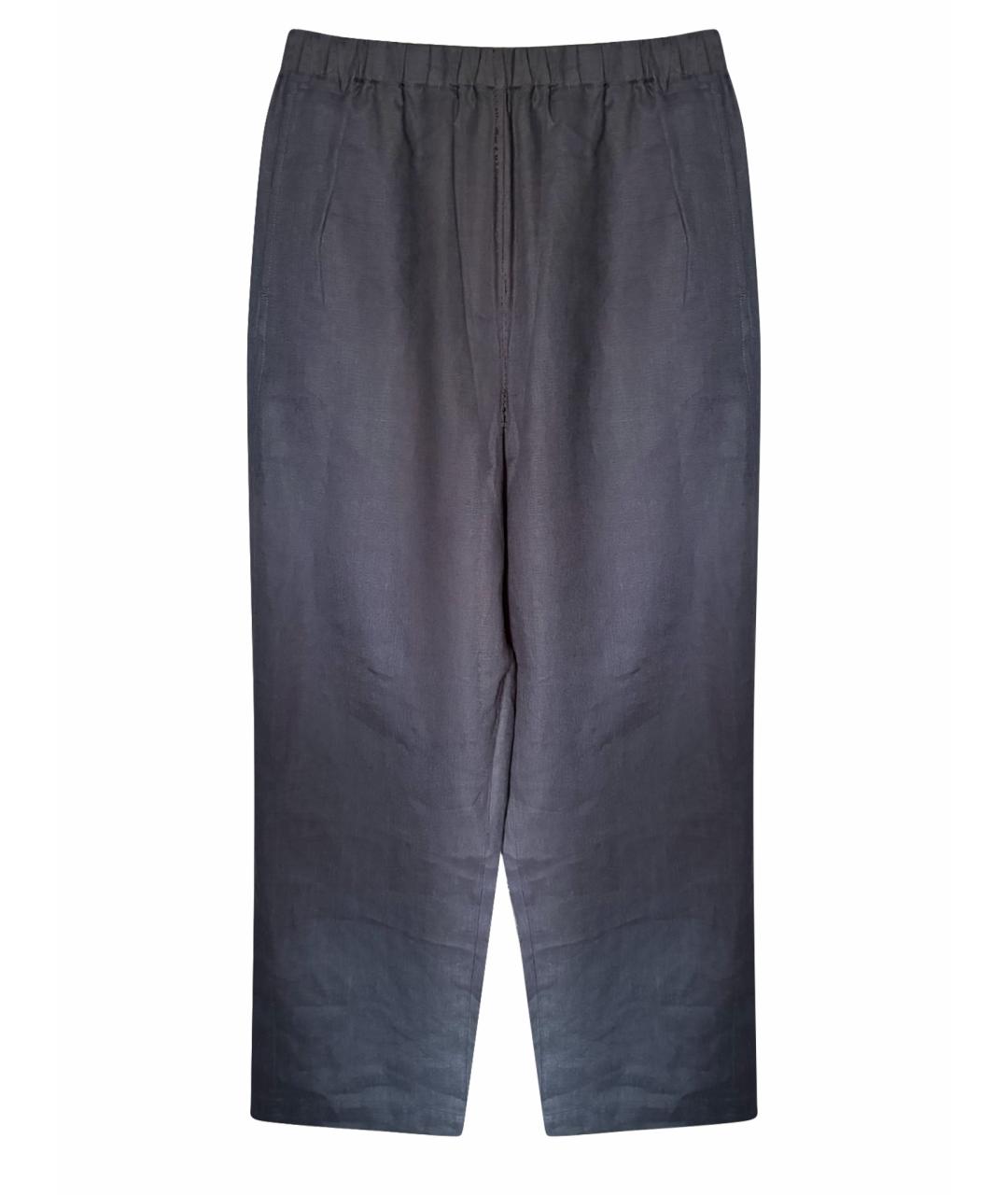 COS Синие льняные брюки широкие, фото 1
