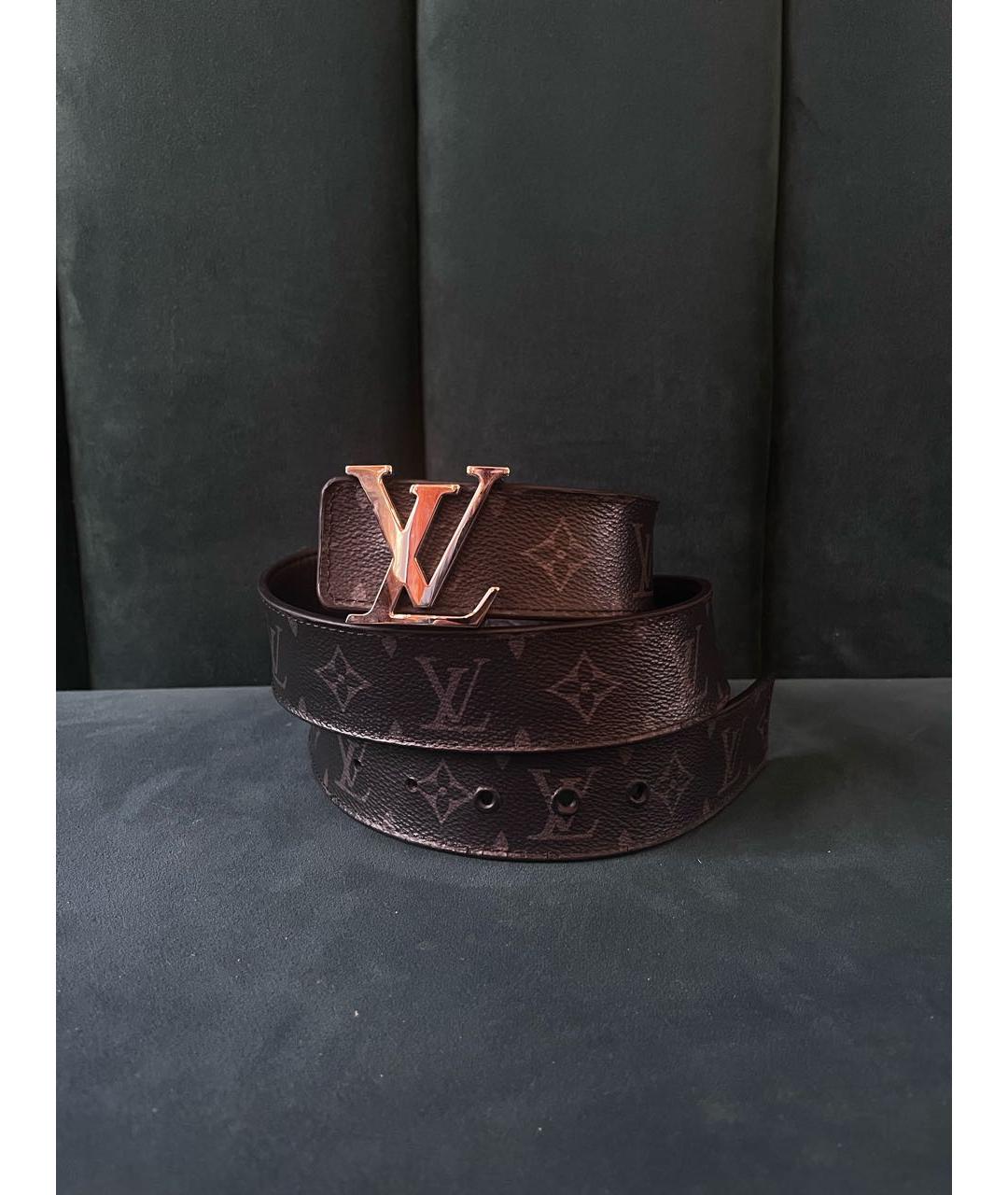 LOUIS VUITTON Черный ремень, фото 4