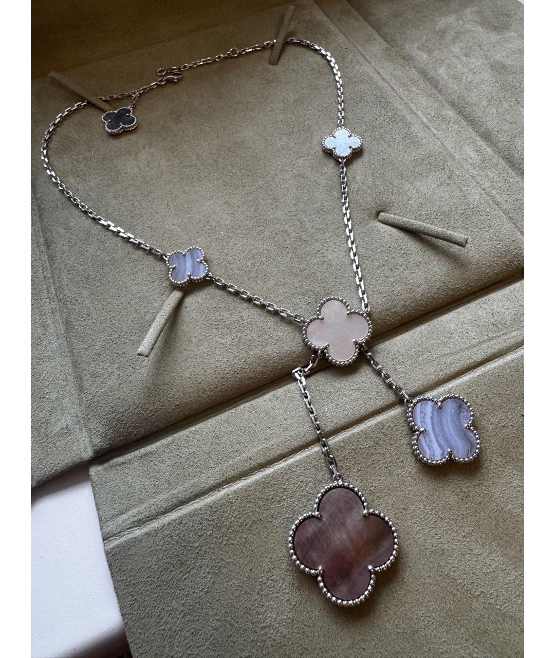 VAN CLEEF & ARPELS Мульти колье из белого золота, фото 2