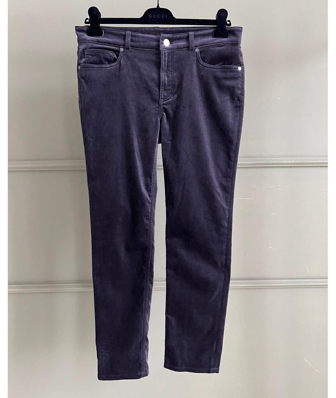 LORO PIANA Хлопковые прямые брюки, фото 9