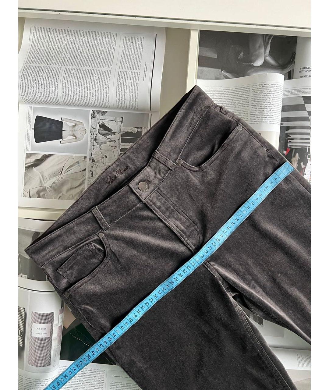 LORO PIANA Хлопковые прямые брюки, фото 5