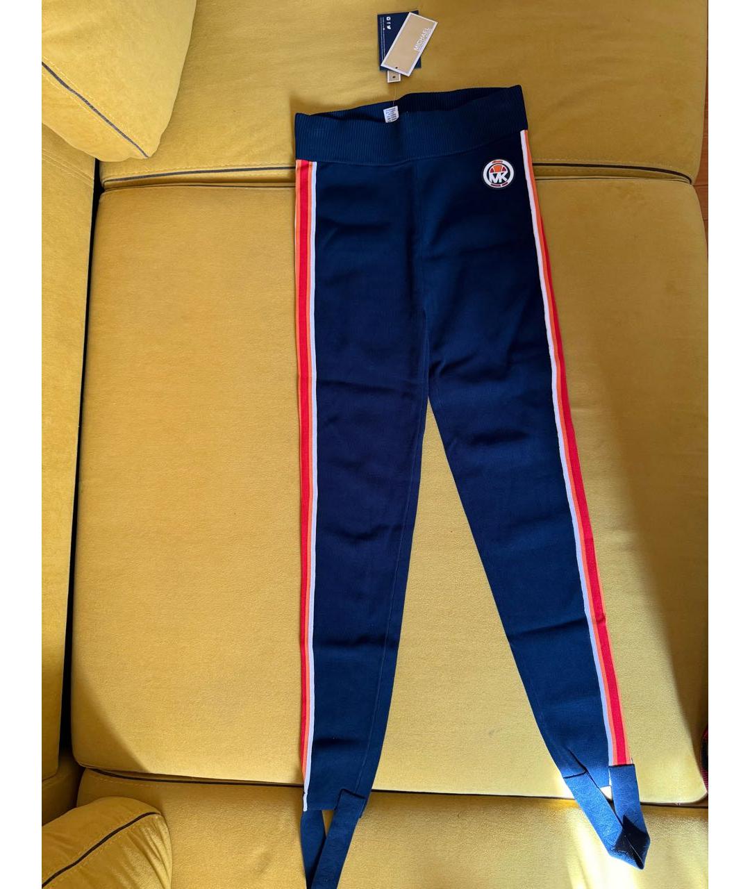 MICHAEL KORS Темно-синий вискозный костюм с брюками, фото 2