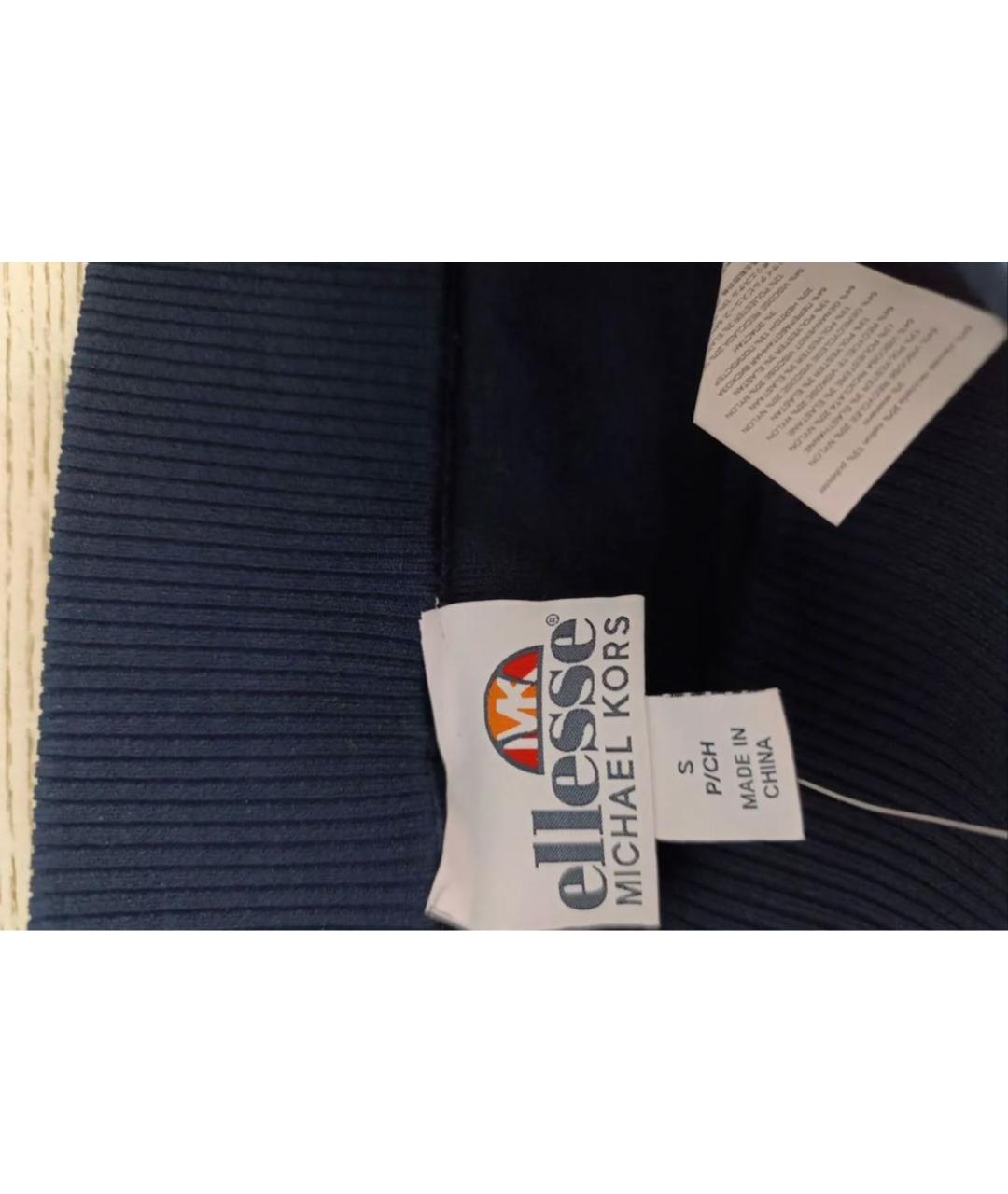 MICHAEL KORS Темно-синий вискозный костюм с брюками, фото 8