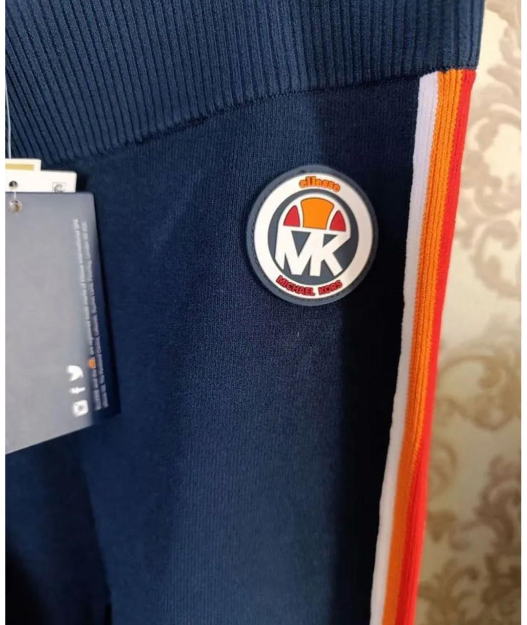 MICHAEL KORS Темно-синий вискозный костюм с брюками, фото 7