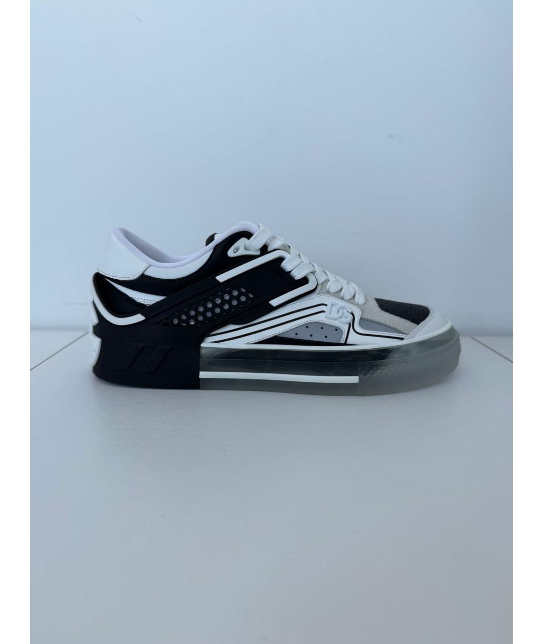 DOLCE&GABBANA Мульти кожаные низкие кроссовки / кеды, фото 8