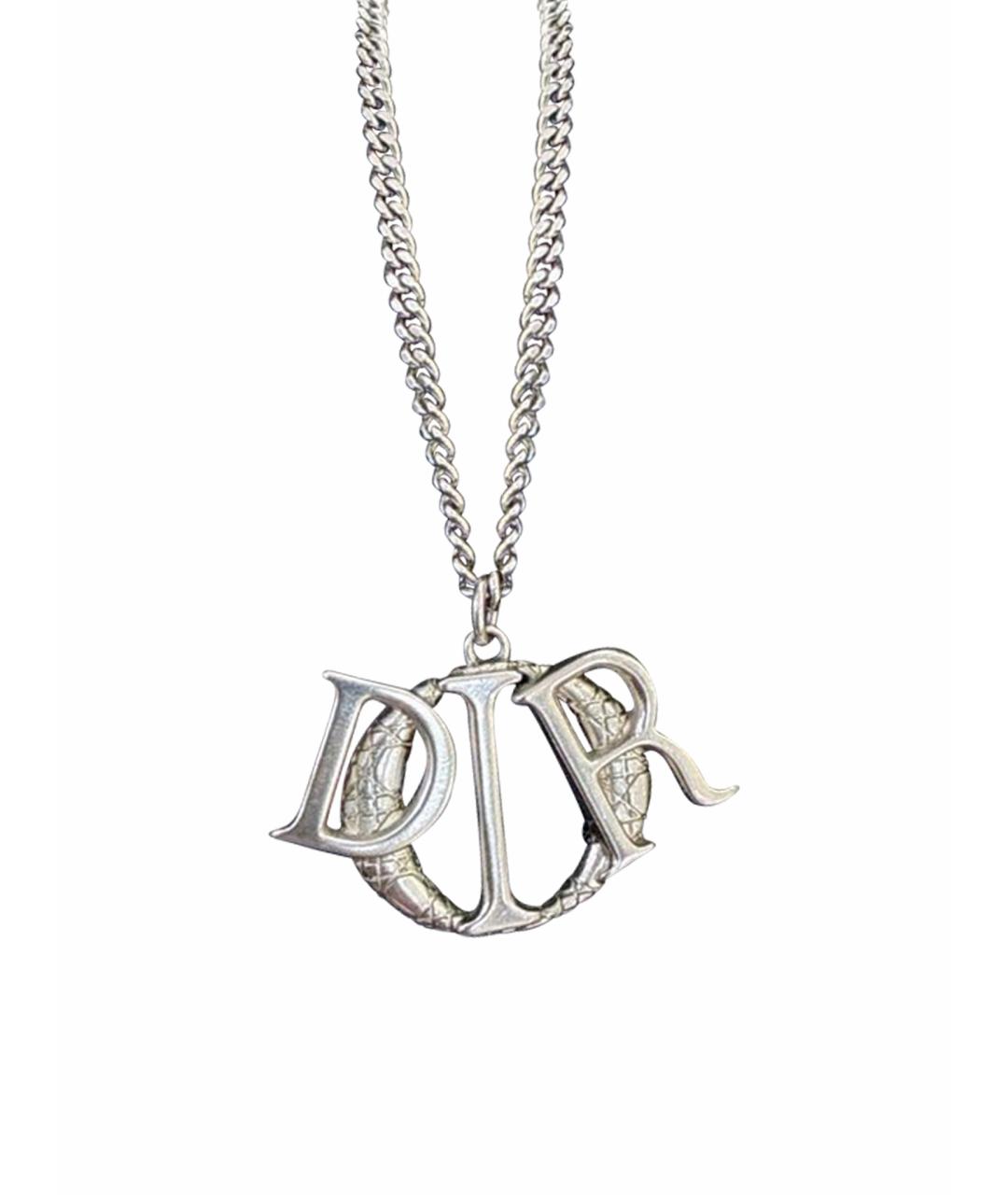 CHRISTIAN DIOR Серебряное колье, фото 1