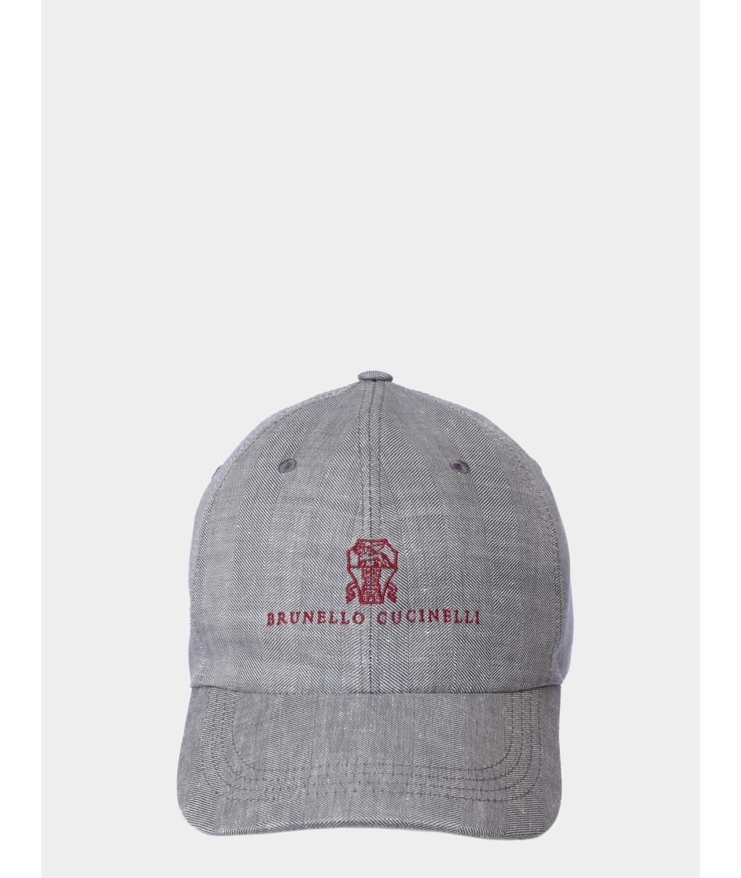 BRUNELLO CUCINELLI Шерстяная кепка/бейсболка, фото 5