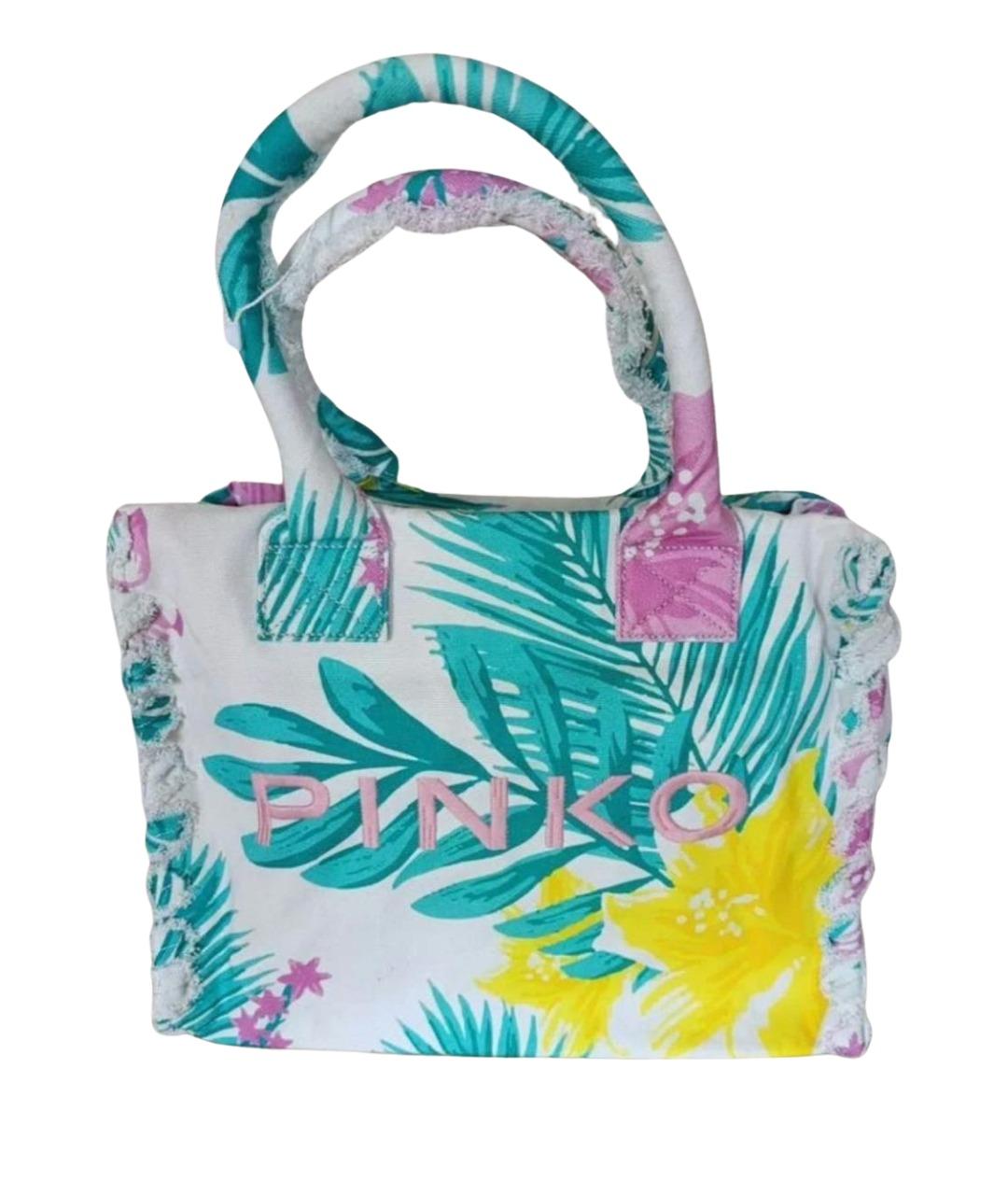 PINKO Мульти хлопковая сумка тоут, фото 1