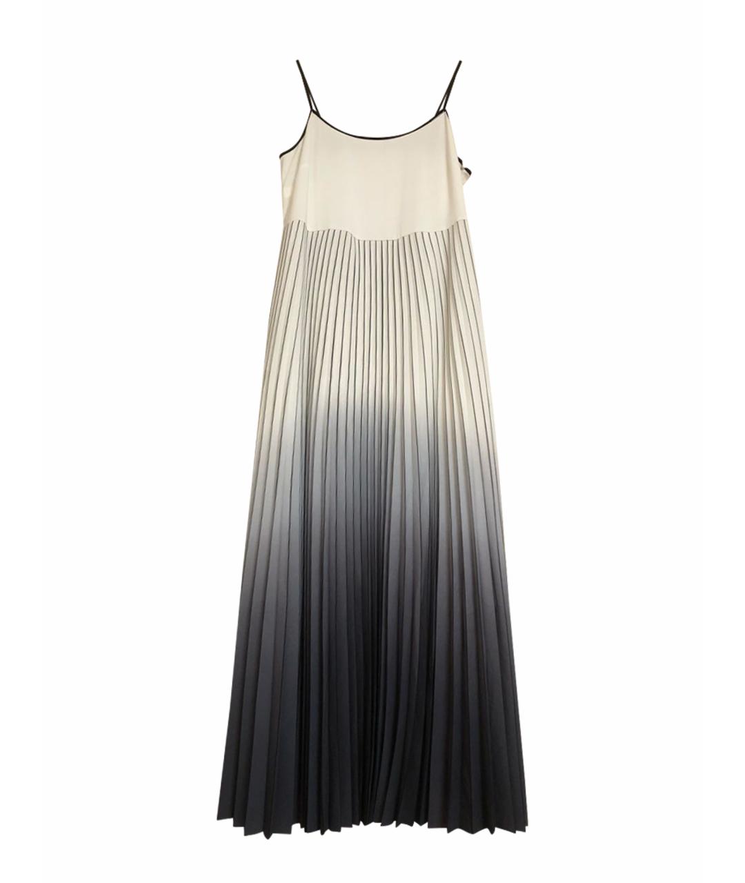 TWIN-SET Белый шифоновый сарафан, фото 1