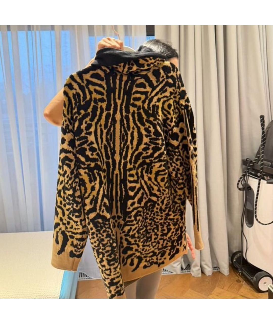 GIVENCHY Оранжевый велюровый джемпер / свитер, фото 2