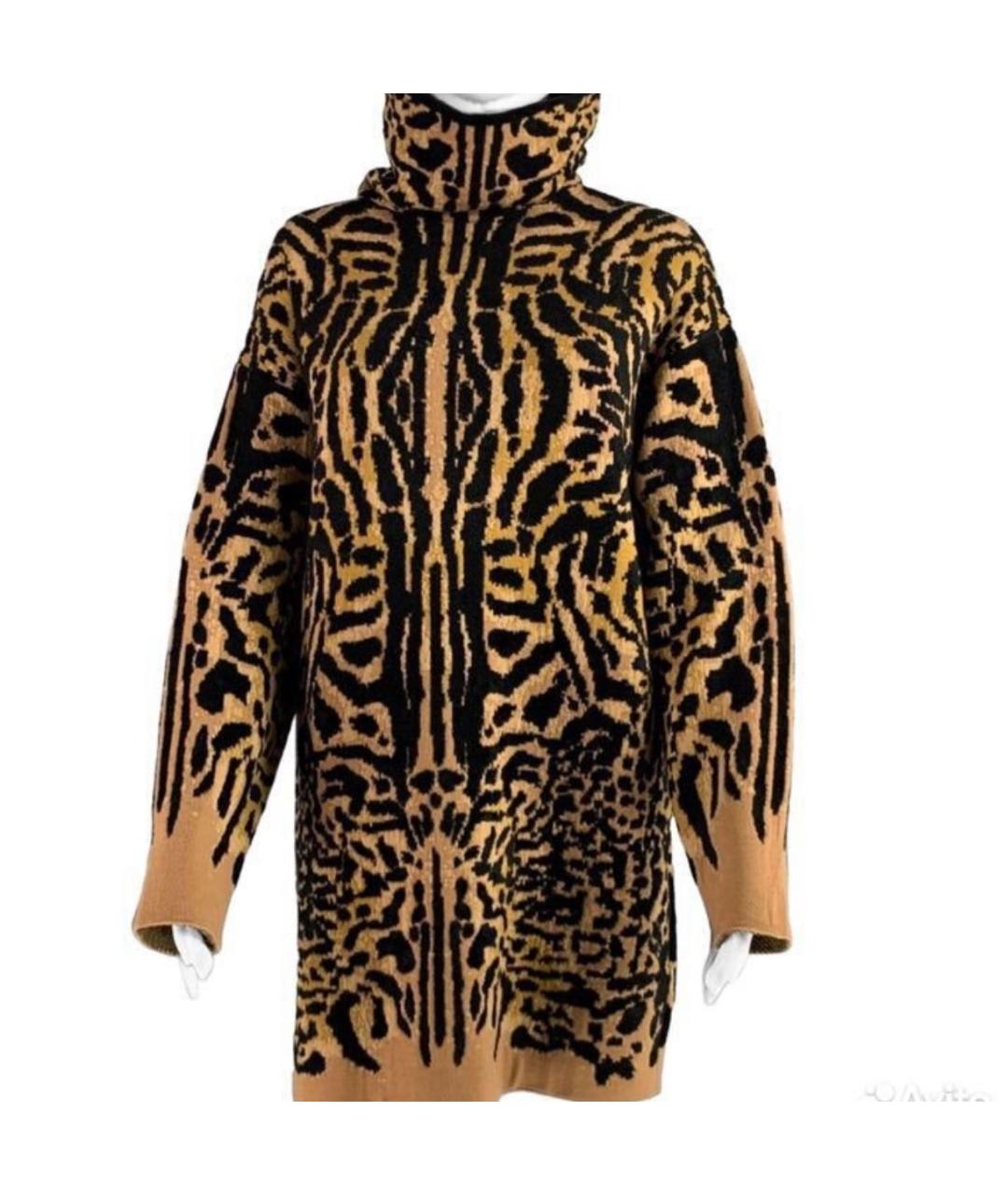 GIVENCHY Оранжевый велюровый джемпер / свитер, фото 1