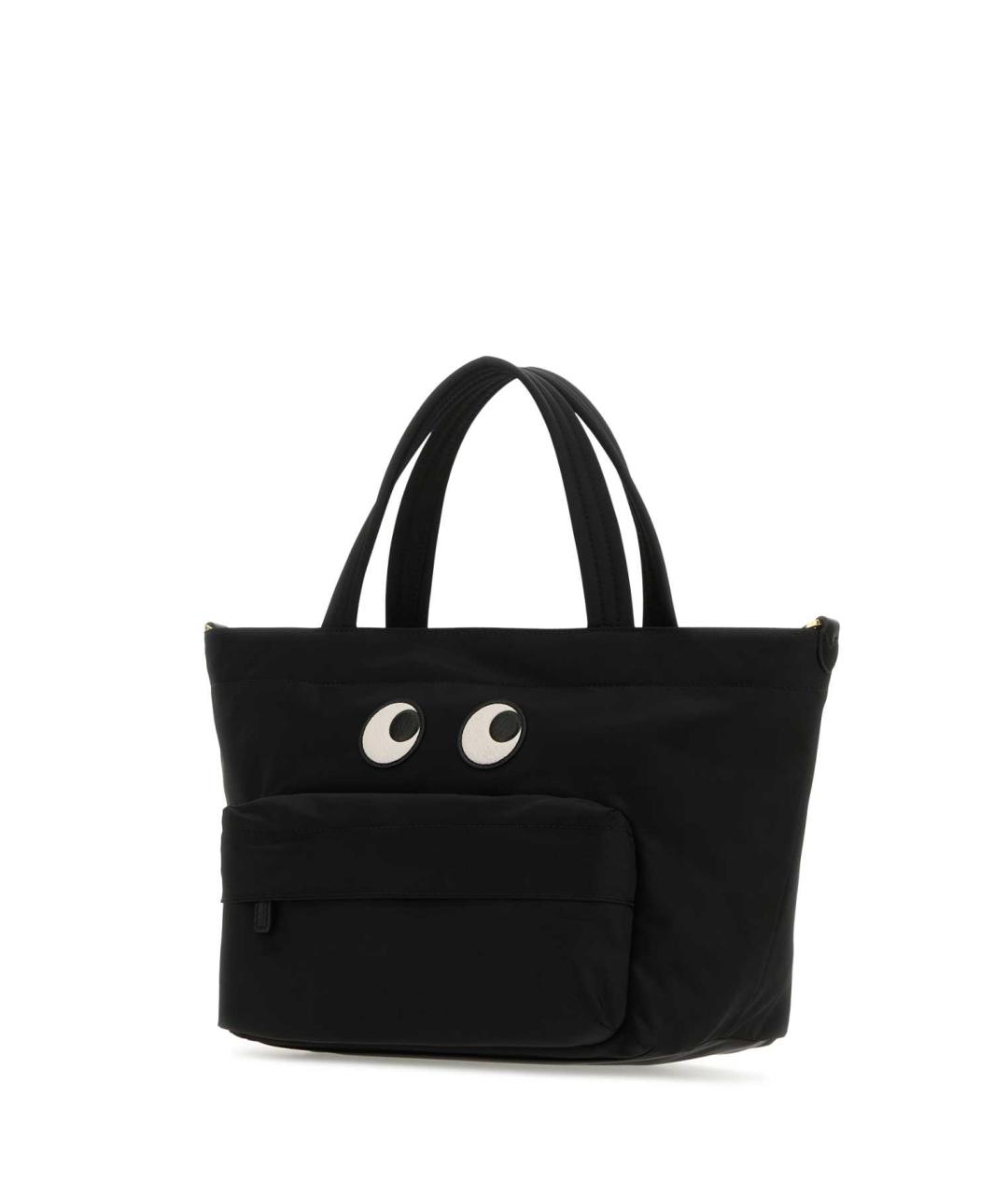 ANYA HINDMARCH Черная сумка тоут, фото 2