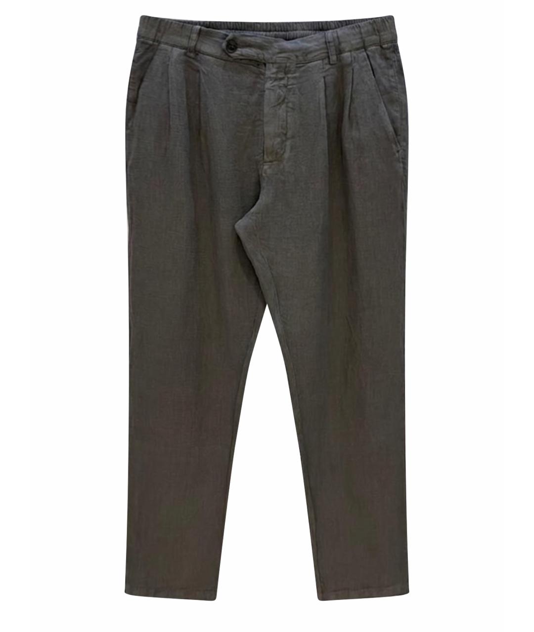 MC2 SAINT BARTH Серые повседневные брюки, фото 1