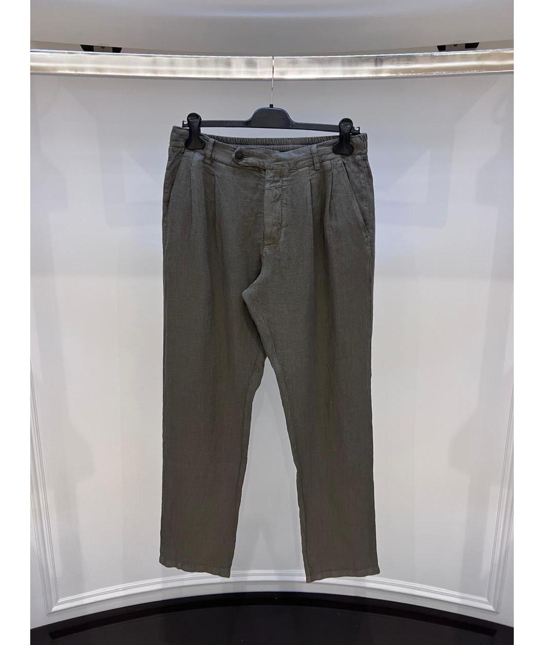 MC2 SAINT BARTH Серые повседневные брюки, фото 3