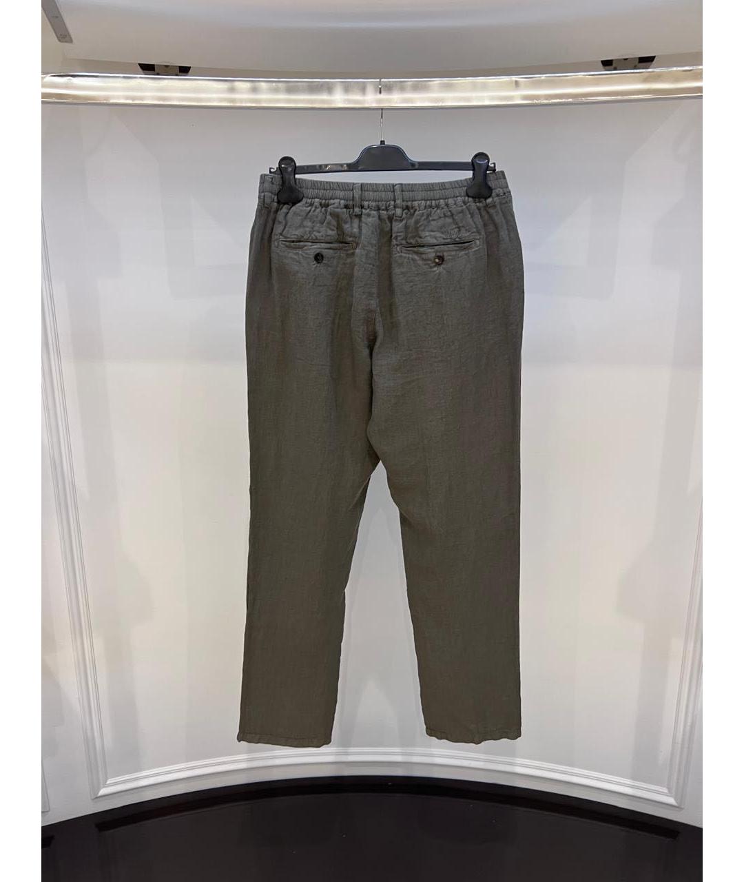 MC2 SAINT BARTH Серые повседневные брюки, фото 2