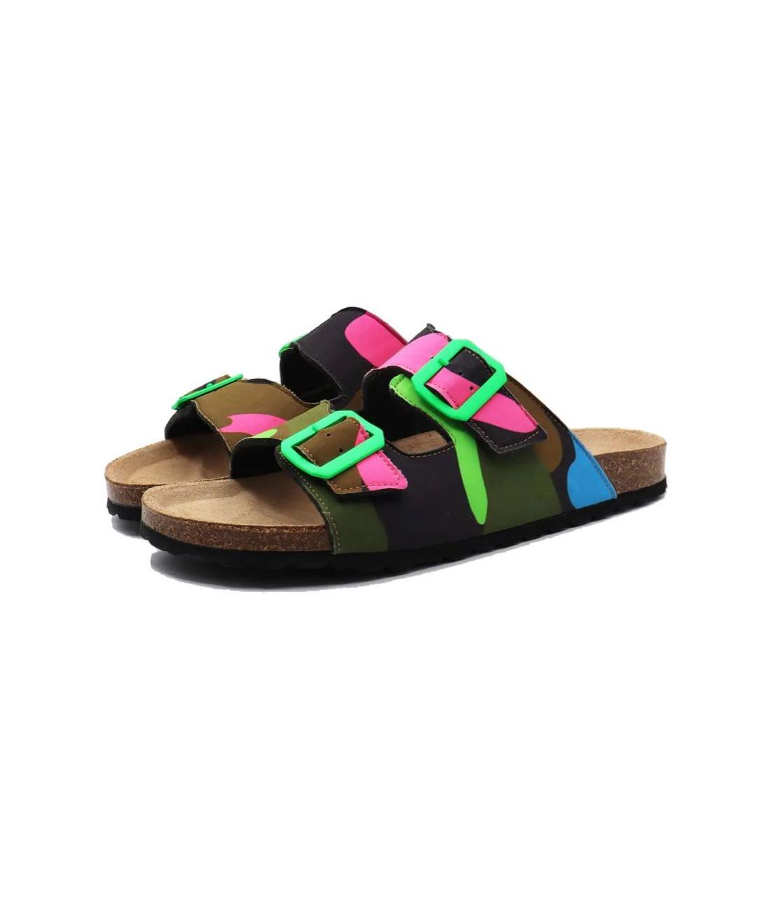 MC2 SAINT BARTH Мульти резиновые шлепанцы, фото 2