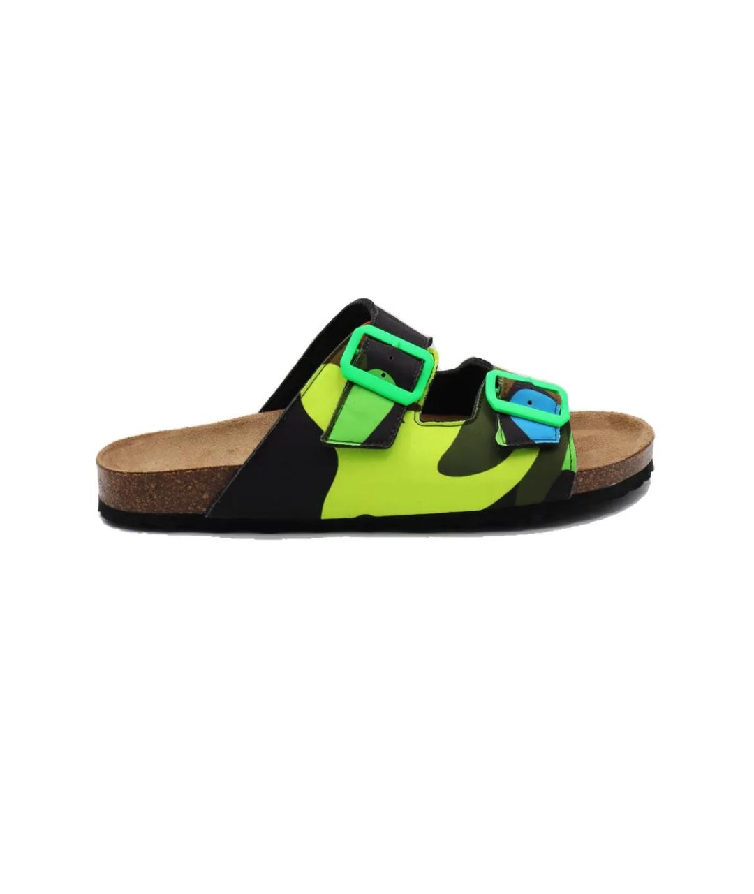 MC2 SAINT BARTH Мульти резиновые шлепанцы, фото 1