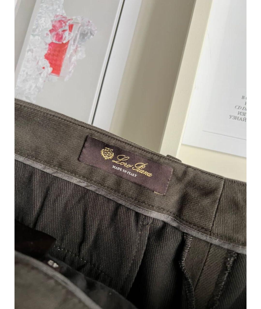 LORO PIANA Брюки узкие, фото 3