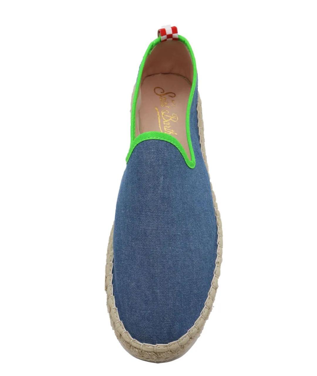 MC2 SAINT BARTH Голубые текстильные эспадрильи, фото 3