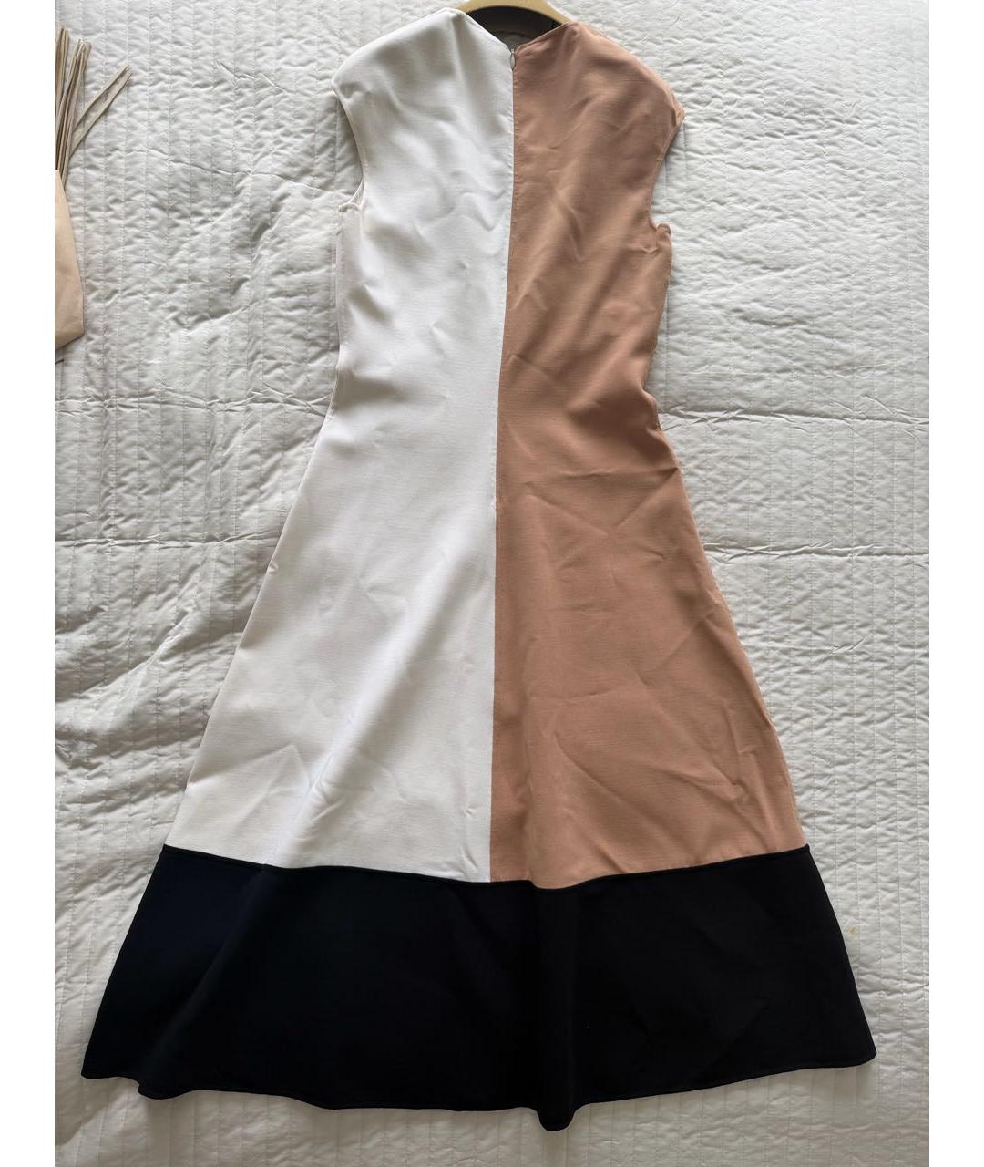 MICHAEL KORS Мульти шерстяное повседневное платье, фото 2