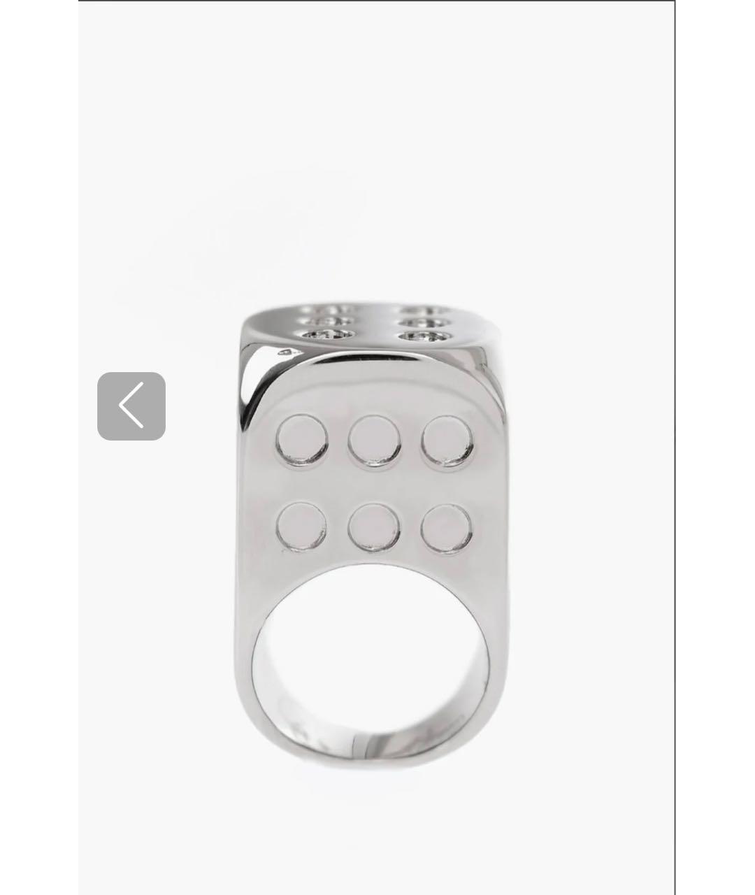 MAISON MARGIELA Серебряное металлическое кольцо, фото 5