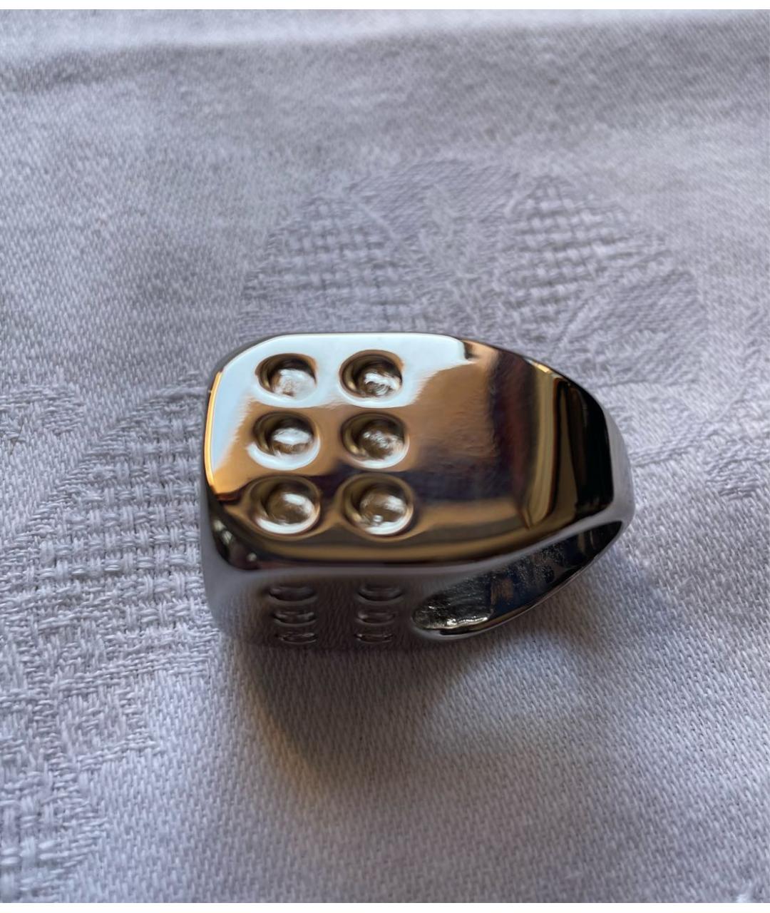 MAISON MARGIELA Серебряное металлическое кольцо, фото 4