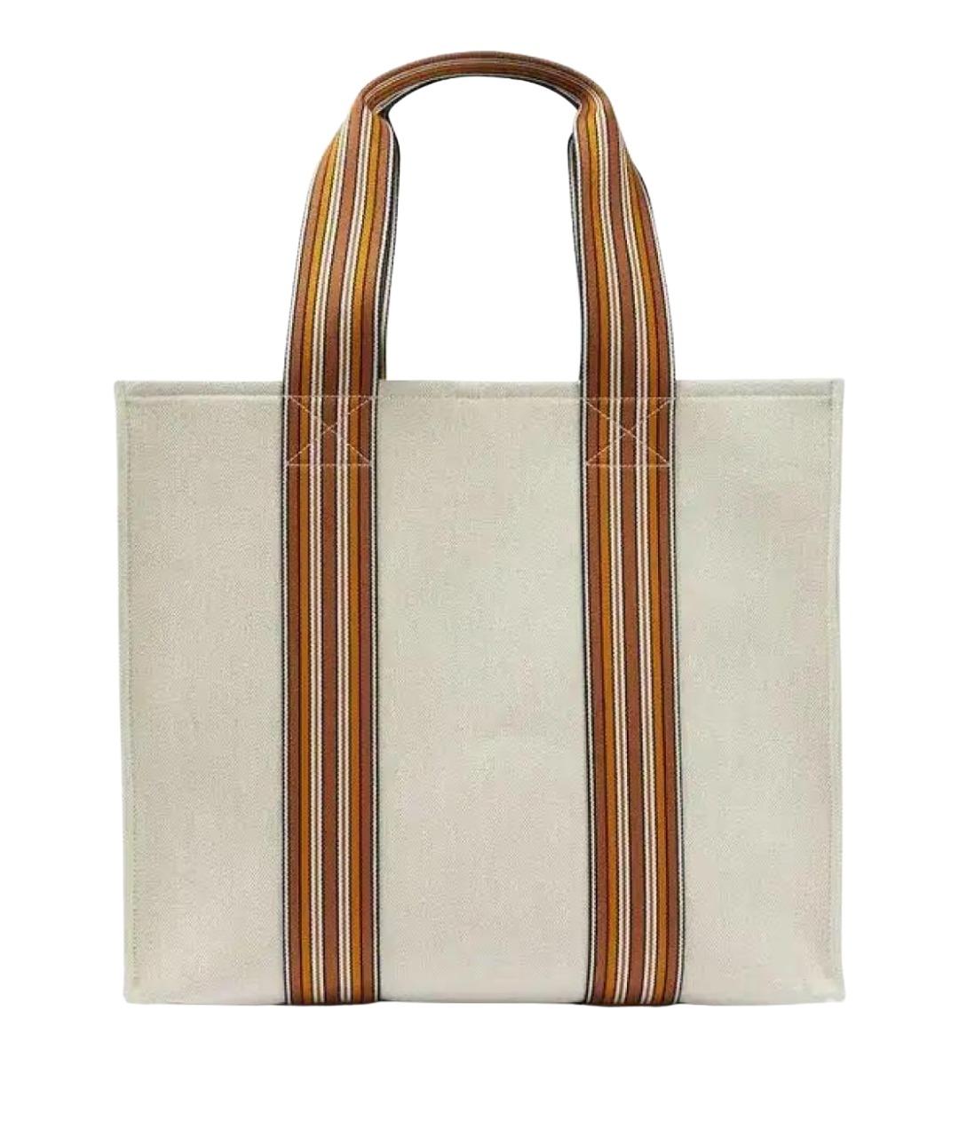 LORO PIANA Бежевая пляжная сумка, фото 1