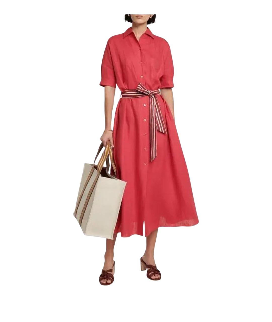 LORO PIANA Бежевая пляжная сумка, фото 5