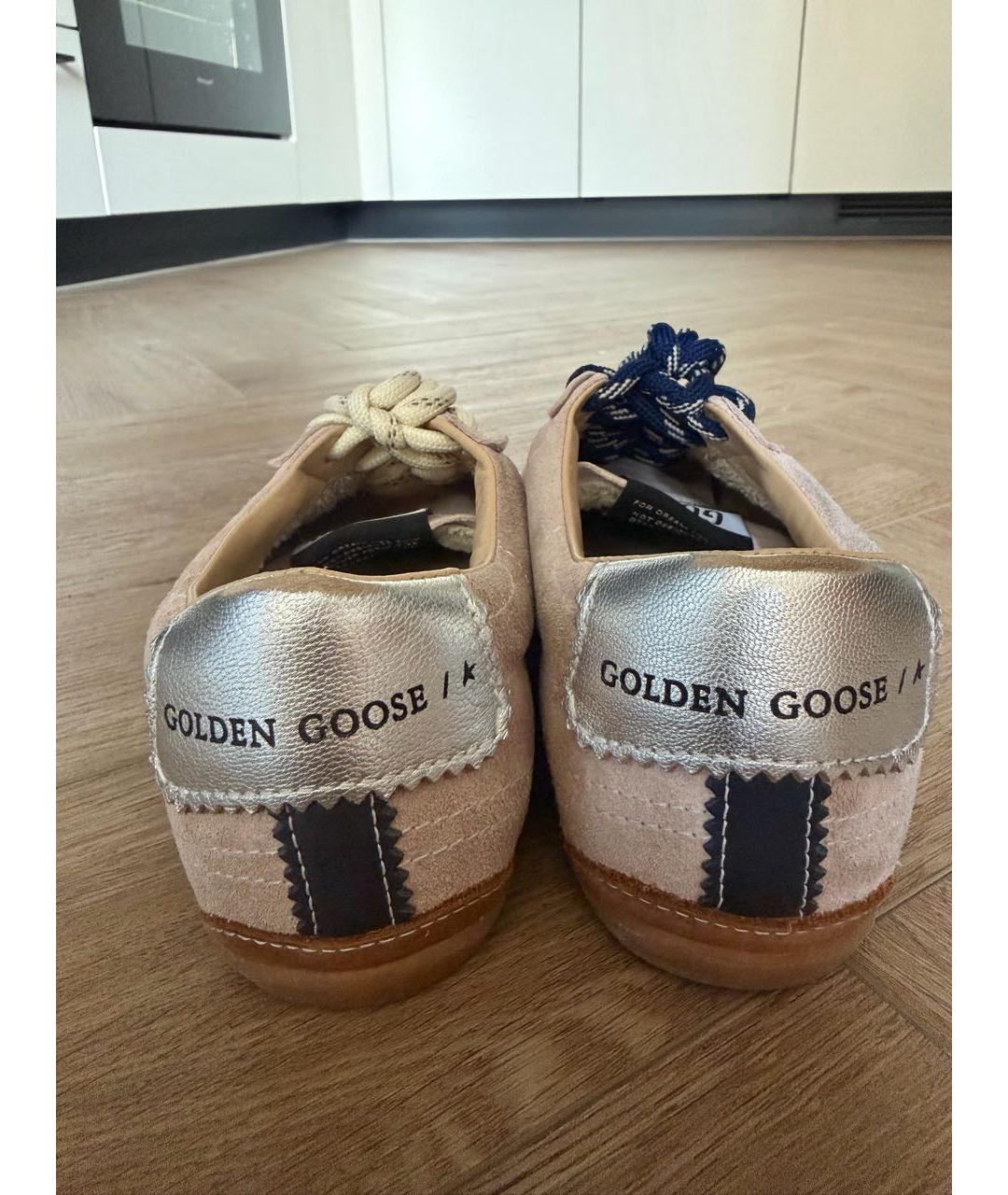 GOLDEN GOOSE Розовые замшевые кроссовки, фото 8