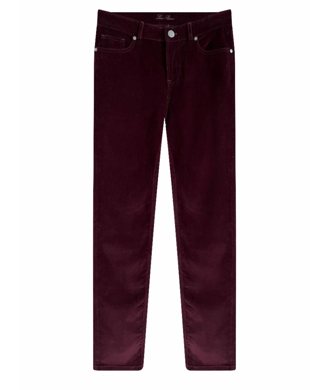 LORO PIANA Хлопковые брюки узкие, фото 1