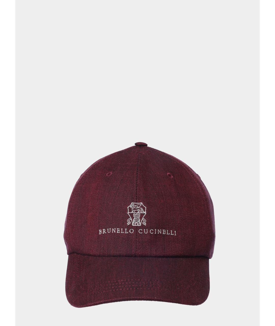 BRUNELLO CUCINELLI Шерстяная кепка/бейсболка, фото 4