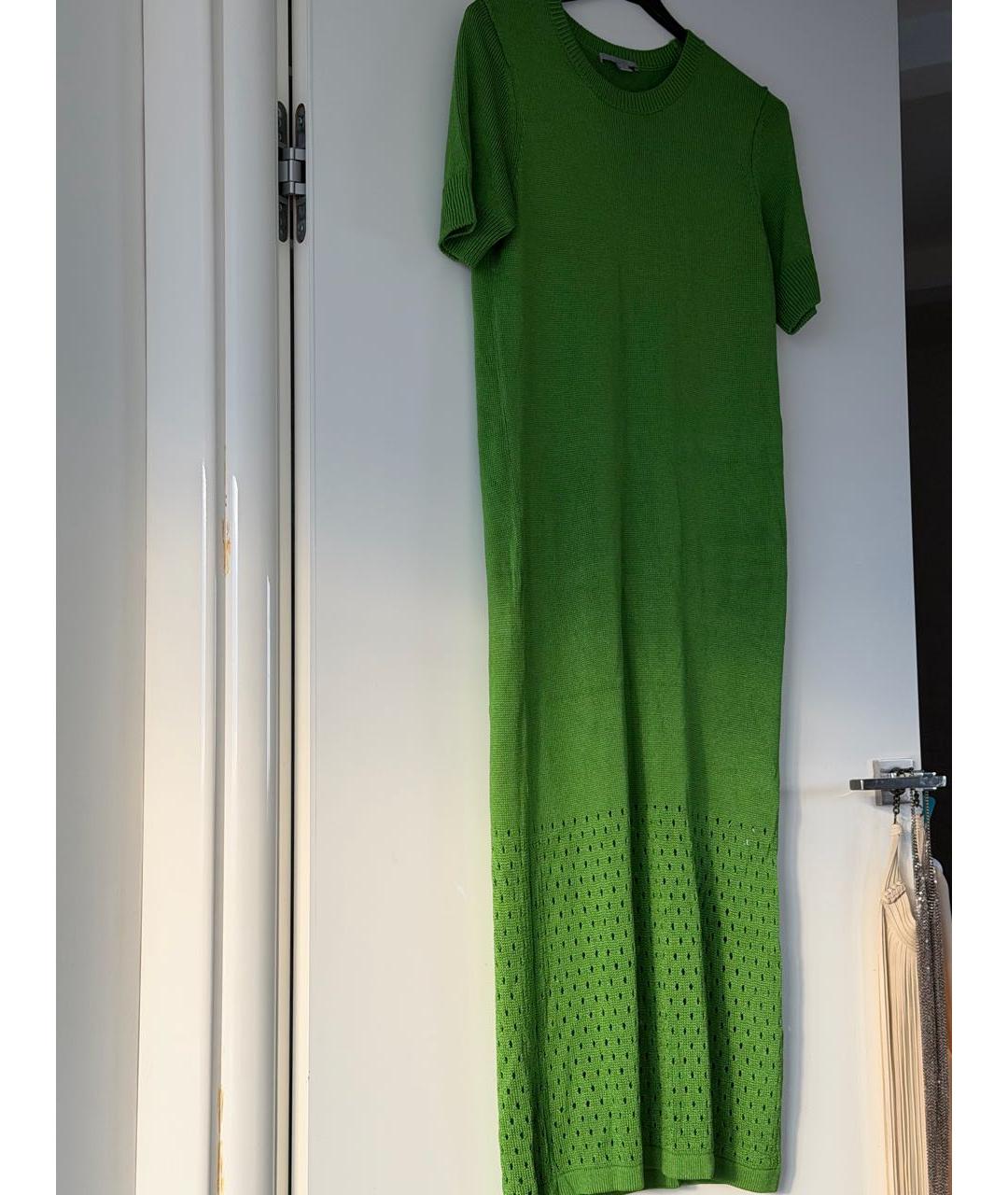COS Зеленые вискозное повседневное платье, фото 7