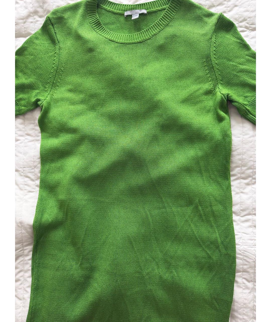 COS Зеленые вискозное повседневное платье, фото 4