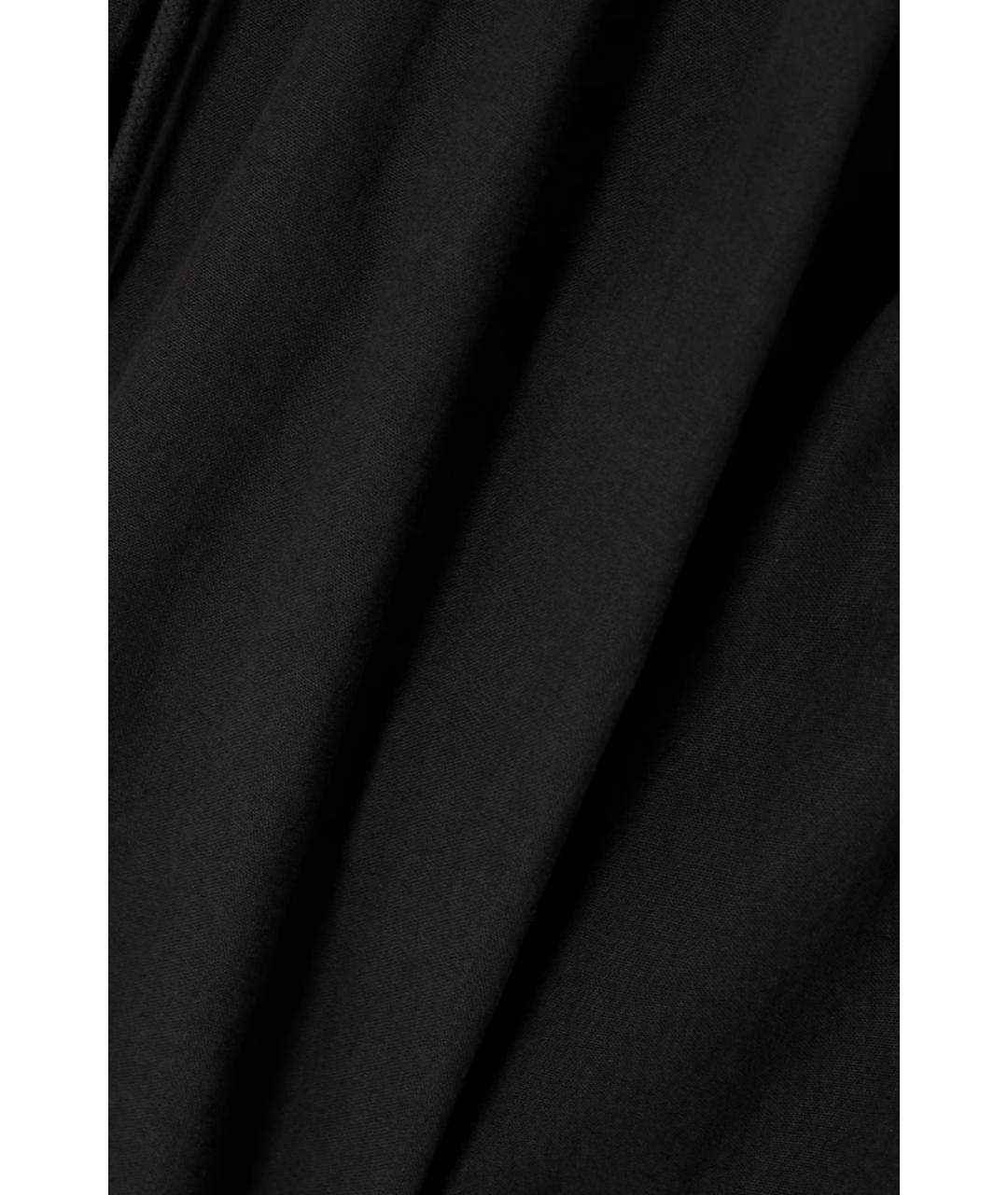 RE/DONE Черное льняное повседневное платье, фото 4