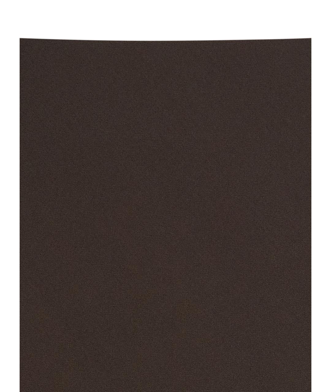 BRUNELLO CUCINELLI Коричневая вискозная юбка миди, фото 3